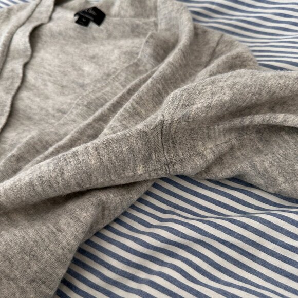 J. Crew Gray Women's Cardigan Sweater - Picture 7 of 9